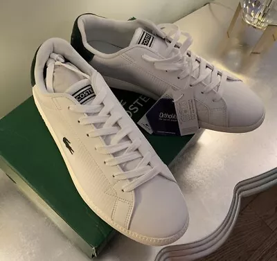 Mens LACOSTE GRADUATE Ortholite TRAINERS Size 8/42 BNWB  • £45