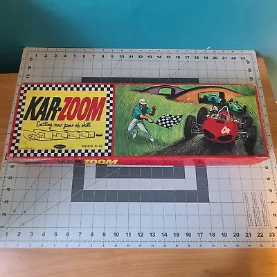 1964 Vintage KAR-ZOOM GAME By Whitman Simple Race Car Game Sports Auto Racing • $9