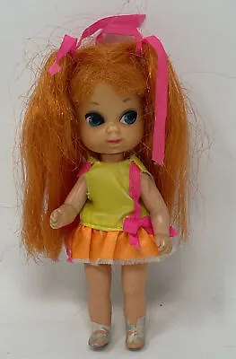 Vintage Mattel 1967 Barbie Tracy Trikediddle Liddle Kiddle Red Hair Doll • $34.99