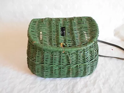 Vintage Fishing French Wicker Creel • $25.27