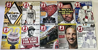 Bundle- F1 Racing Magazine Various Issues 2016- Very Good Condition • £10