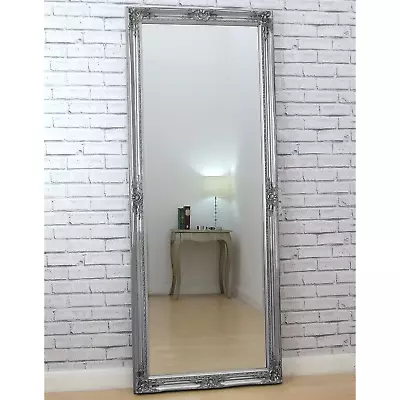 £109 • Buy Veracity Full Length Antique Silver Shabby Chic Leaner Wall Mirror 183cm X 74cm