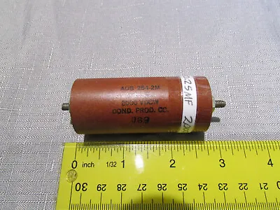 High Voltage Capacitor Condenser Products 0.25uF 2000VDC • $7.95