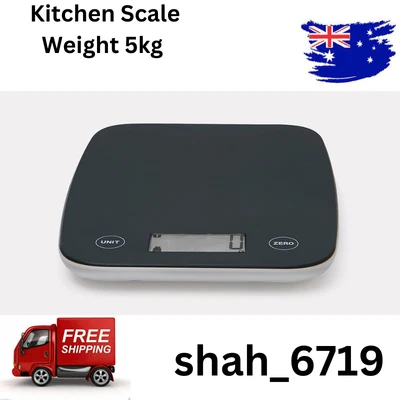 $12.95 • Buy Kitchen Scale Weight 5kg 1g Cooking Food Electronic Digital LCD Measuring Scale
