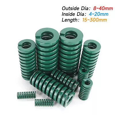 £2.75 • Buy Heavy Load Duty Compression Die Spring ISO, 8-40mm Diameter & Up To 300mm Long