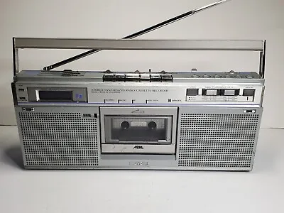 JVC Vintage Boombox RC-S7U Rare - Portable Cassette Radio - Radio Works • $89