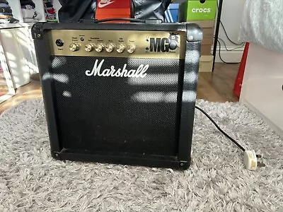 Marshall MG15GR 15-Watt Combo Guitar Amplifier • £65