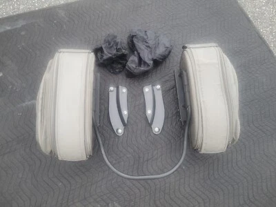 $375 • Buy Harley Vrod V Rod Canvas Saddle Bags, Brackets, Pair Set Soft V-Rod OEM '07-'17