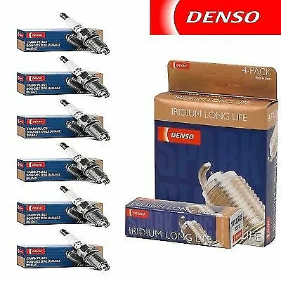 6 Pcs Denso Iridium Long Life Spark Plugs For 2007-2016 TOYOTA SIENNA V6-3.5L • $147.35