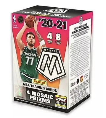 2020-2021 Panini Mosaic NBA Basketball Blaster Box SEALED Edwards Tyrese Rc Yr • $22.97