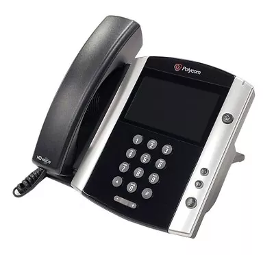 Polycom Vvx 601 VoIP 16 Line Business Phone 4.3  HD Touchscreen PoE With Stand • $34.95