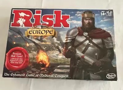 2015 Excellent Clean RISK EUROPE 2015 Hasbro Board Game: Some Pieces Missing • $20.55