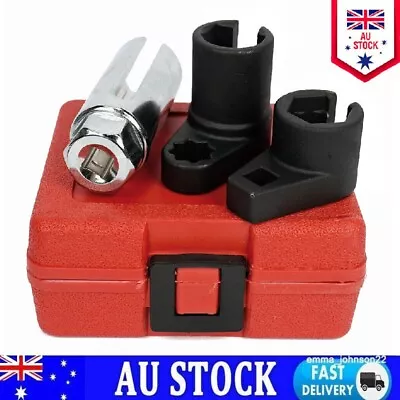 3PCS Automotive Oxygen Sensor Socket Wrench O2 Sensors Remover Tool Set Kit • $23.99