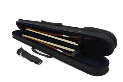 New Double Bass Bow Case For German French Bass Bow Hold 2pcs Bow Bag Strtong • $45.99