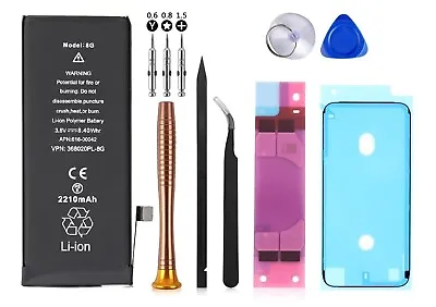 New Replacement Battery For IPhone 8 2210mAh Genuine Super Capacity A1905 Tools • £14.95