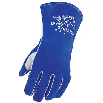 $22 • Buy Black Stallion 320 CushionCore Cowhide Stick Weld. Gloves Left Hand Large