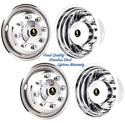 19.5  Gmc 5500 8 Lug 4 Hole 1990-2010 Wheel Simulator Rim Liner Hubcap Covers © • $328.78