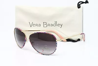 New! Vera Bradley Sunglasses Barbara KPK Katalina Pink Size 60mm Women's  • $49