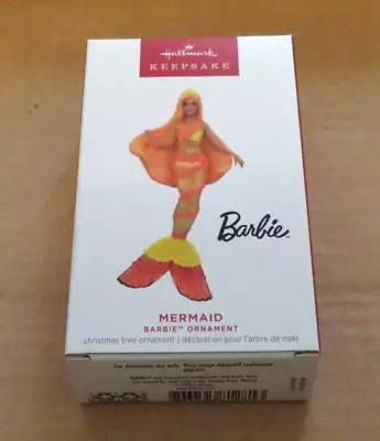 Barbie Mermaid Barbie Ornament 2023 Hallmark Ornament Never Displayed New In Box • $7.99