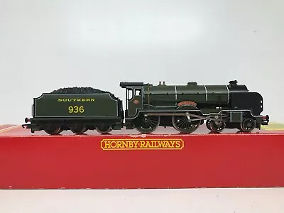 Hornby Oo Gauge R132 Southern Schools Class Sr Locomotive 936 Cranleigh + Boxed • £49.99