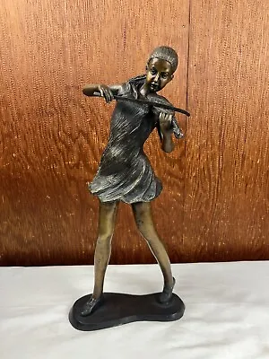 The Young Violinist Statue Design Toscano • $589.99