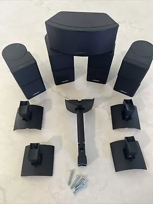 Bose Jewel Double Cube Speakers Lifestyle W/ Horizontal Center & Wall Mounts!! • $197.97