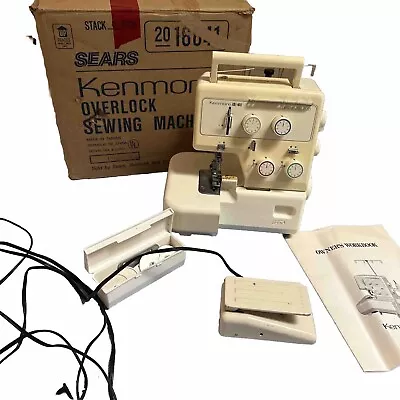 Kenmore Overlock 3/4 Differential Feed Serger Sewing Machine Model 385. 166190 • $149.95