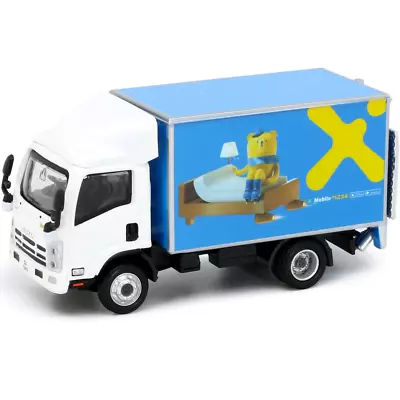 Tiny City Isuzu N Series Lorry GOGOX Bear - 1:76 Scale Model Truck • £14.95