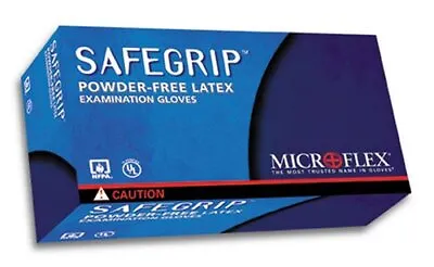Micro Flex SG-375-M Safegrip Powder Free Latex Gloves - Medium (sg375m) • $25.96