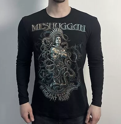 Meshuggah - The Violent Sleep Of Reason (B&C) Long Sleeve Black T-Shirt • $29.88