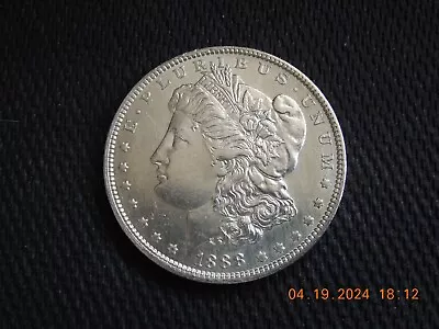 1888 O Morgan Silver Dollar From Plastic Roll(bu/au Unknown) • $27