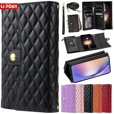 For Xiaomi Mi Redmi Note 11 12 Pro Plus Wallet Case Luxury Leather Cover Strap • $21.29