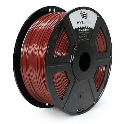 Maroon PLA 1.75mm WYZworks 3D Printer Premium Filament 1kg/2.2lb For Makerbot • $24.99