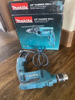 Makita HP1640 5/8  Corded Electric 120v Hammer Drill - Lightly Used - EX Cond • $39.99