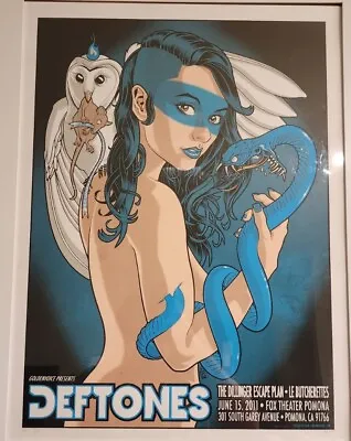 Deftones Tour Poster • $310
