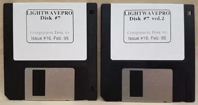 LightWavePro Magazine Companion Disks ©1995 February - Amiga Video Toaster Flyer • $17.98