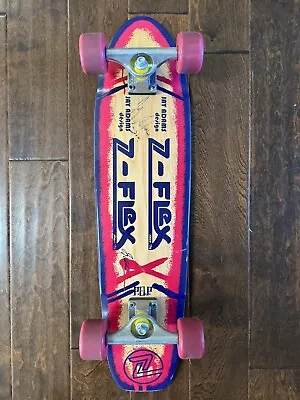 Rare J-Flex Skateboard Signed By Skateboarding Legend Jay Adams (2014) • $350