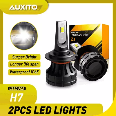 AUXITO H7 LED Headlight Bulb Super Bright Low Beam Light For VW Passat 1998-2010 • $23.59