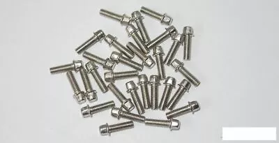 SSD SILVER M2.5 X 8mm Scale Wheel Bolts  SSD00407 X30 SSD-RC Hard Steel Hex Head • £6.30