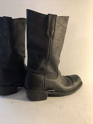 Santa Fe Boot Co Men /woman Square Toe Cowboy  Boots Woman 7.5 Biker Western • $42