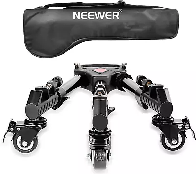 Neewer Photography Professional Heavy Duty Tripod Dolly With Rubber Wheels An... • $68.48