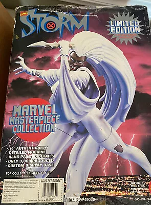 1996 Toy Biz Marvel Masterpiece X-Men Storm Limited Ed. 14in Statue Box Ripped • $110