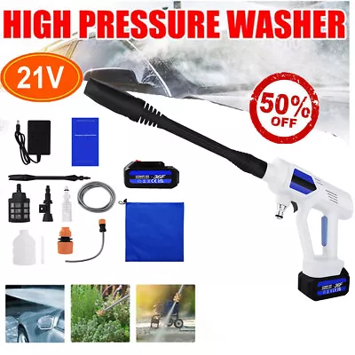 Cordless Electric Water Spray Gun Car Washer Cleaner Tool Fit For Makita Battery • $49.40