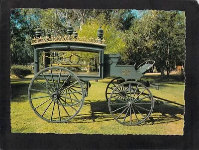 B1352 Australia V Swan Hill Horse Drawn Hearse MV Postcard • $7.49