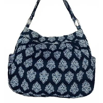 VERA BRADLEY Reversible Tote In Retired Calypso Print Quilted Purse Bag Medium • $24.99