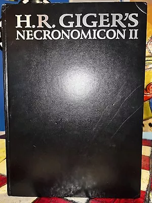 H.R. Giger's Necronomicon II Large Folio Hardcover MORPHEUS Print • $40