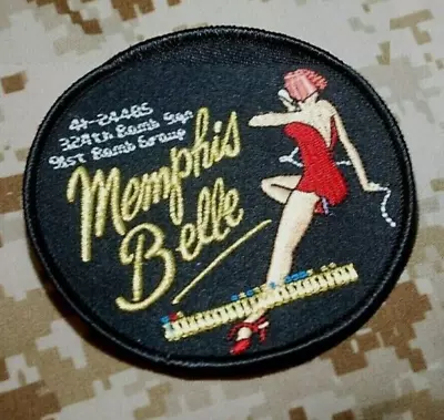 WWII BOEING BOMBER B-17 FLYING FORTRESS 8th USAAF MEMPHIS BELLE Iron-on PATCH • $14.99