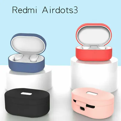 Silicone Shell Protect Cover Anti-fall Earphone Case For Xiaomi Redmi AirDots 3 • $2.99