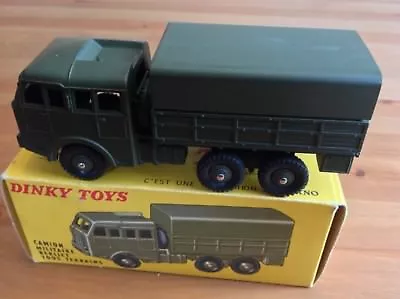 £79.99 • Buy French Dinky 80d Military Truck Camion Militire Berliet Original And Boxed