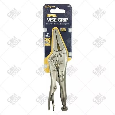 Vise-Grip 6LN 6  Long 2  Capacity Long Nose Locking Pliers W/ Wire Cutter • $18.47